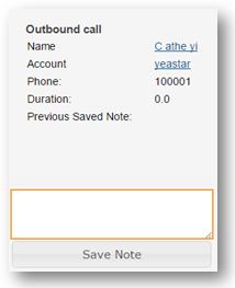 SugarCRM Save Notes to Call