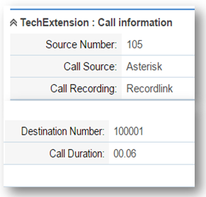 Complete Call History in CRM